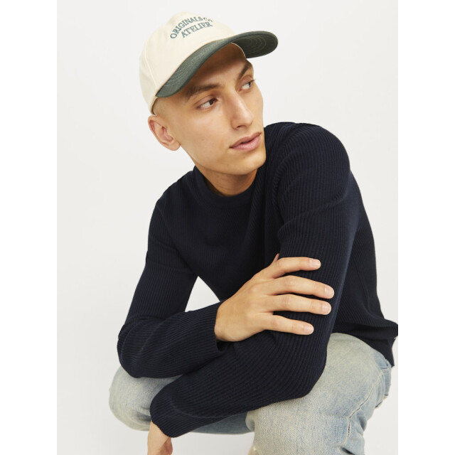 Jack & Jones Jjeperfect knit crew neck ln navy 5219.37.0019 large