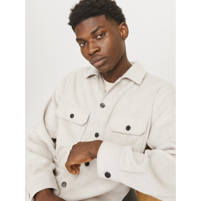 Jack & Jones Jjebradley ollie overshirt ls noos beige 5309.05.0018 large
