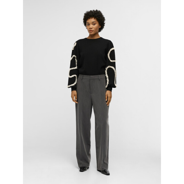 Object objsigrid hw casual pant noos 23041828 medium grey melange 06541.949.0078 large