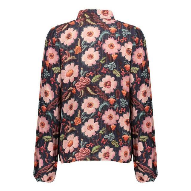 Geisha blouse print flowers 53610-20 625 blue/pink 06615.740.0024 large