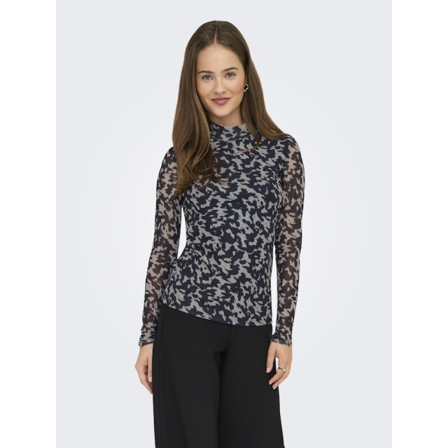 Only onlerica life mesh l/s top jrs noos 15141298 graphite 06615.211.0092 large
