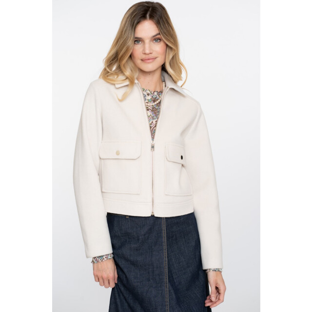 Geisha jacket zip 55518-10 10 off-white 06111.112.0040 large