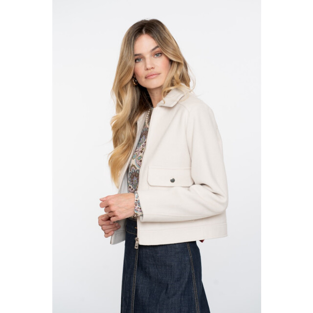 Geisha jacket zip 55518-10 10 off-white 06111.112.0040 large
