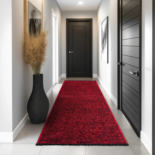 Muratap Space vloerkleed – laagpolig velours – modern & sportief – katoen & chenille – 3241611 large