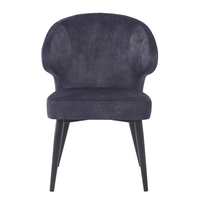 Livingfurn eetkamerstoel donna velvet - 2 stuks 2658035 large