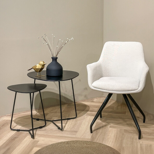 Livingfurn eetkamerstoel duke stof set van 2 2926095 large