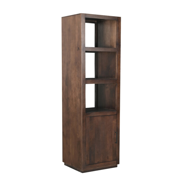 Livingfurn boekenkasten jaxx brown 60cm mangohout 2926176 large