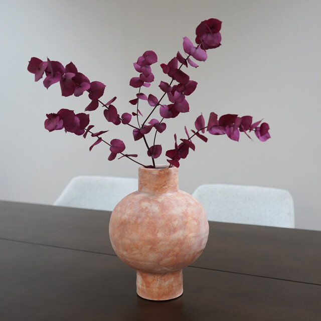 QUVIO Bloemenvaas keramiek bol 25 cm - 3241143 large