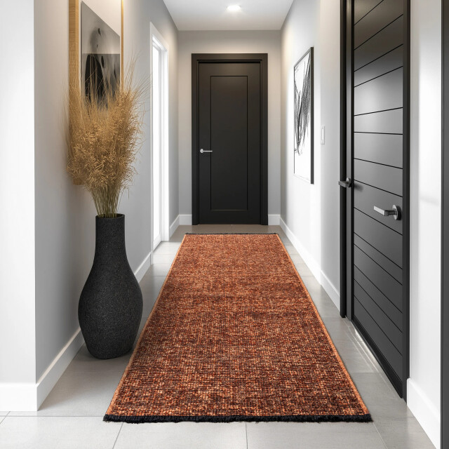 Muratap Space vloerkleed – laagpolig velours – modern & sportief – katoen & chenille – 3241627 large