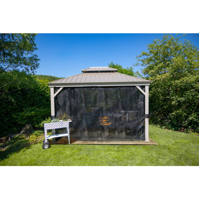 Sojag Paviljoen pergola messina 483x363 cm champagnekleurig 3241964 large