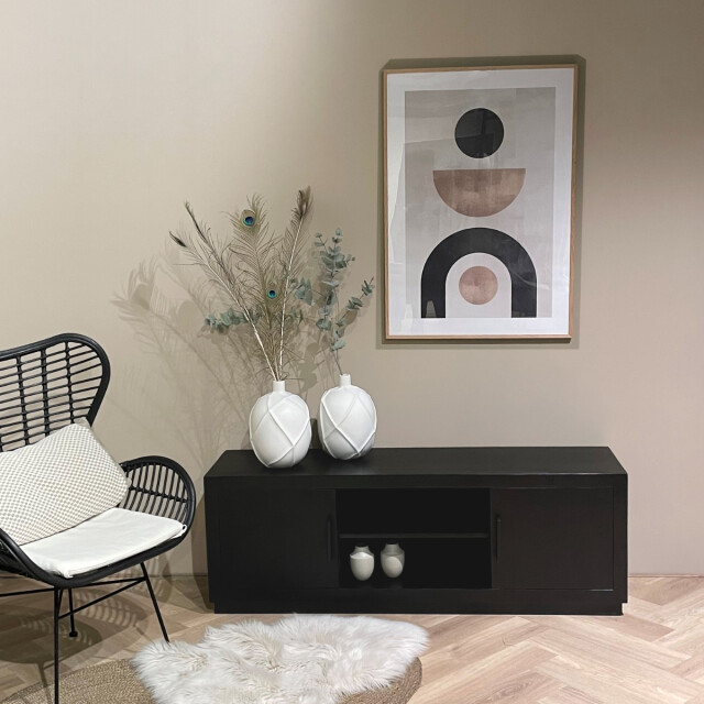 Livingfurn tv meubel jaxx 150cm mangohout 2059007 large
