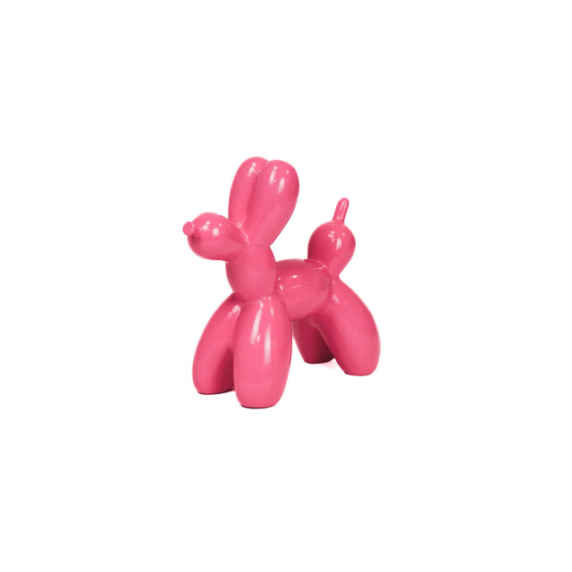House Vitamin Ornament balloon dog ceramic pink 19x18,5x8,5cm 2815669 large