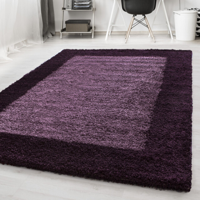 Muratap Basic shaggy kader vloerkleed hoogpolig- 300x400 cm 1128521 large