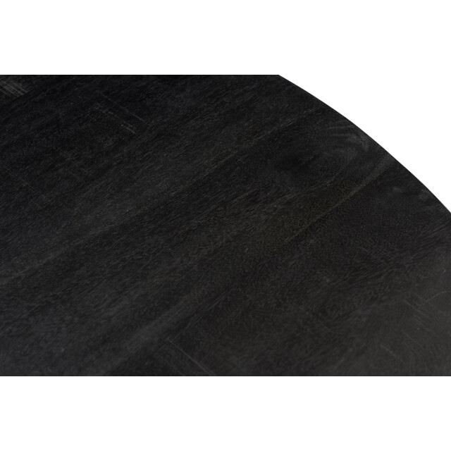 Livingfurn eetkamertafel kala rond black mangohout 150 cm - 2059068 large
