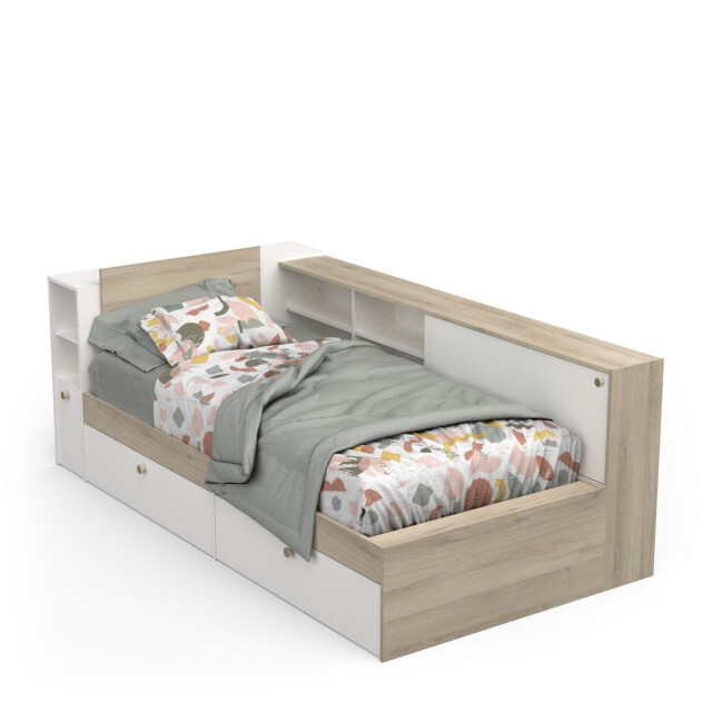 CaliCosy Bed met opbergruimte in 90x190/200 cm l119,2 cm 2937687 large