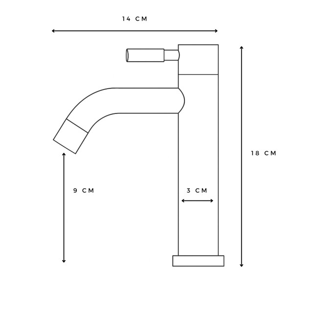 Badplaats Fonteinkraan fox - toiletkraan inclusief montagemateriaal 3181218 large
