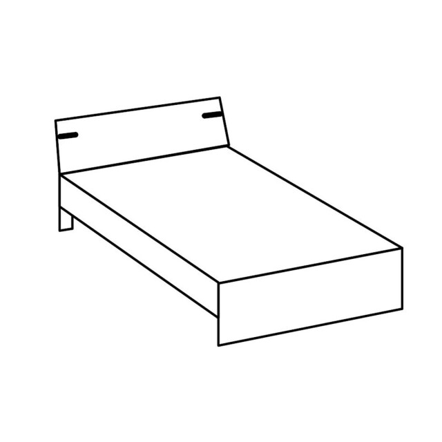CaliCosy Bed 120 x 200 met set van 2 laden l126 cm 2930080 large