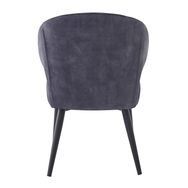 Livingfurn eetkamerstoel donna velvet - 2 stuks 2658035 large