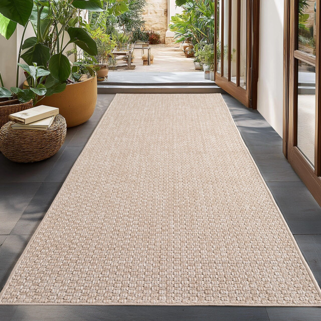 Muratap Buitenkleed ibiza – effen vloerkleed – voor tuin, terras & binnen - 3241765 large
