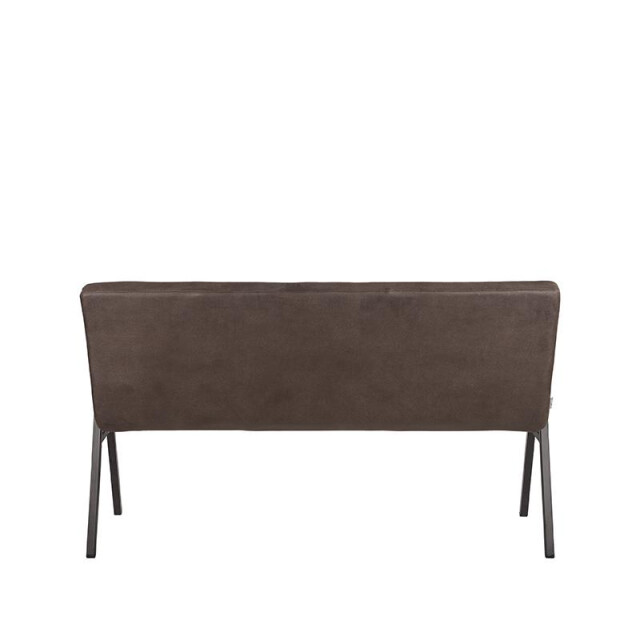 Label51 Eetkamerbank matz antraciet microfiber 145 cm 3183226 large
