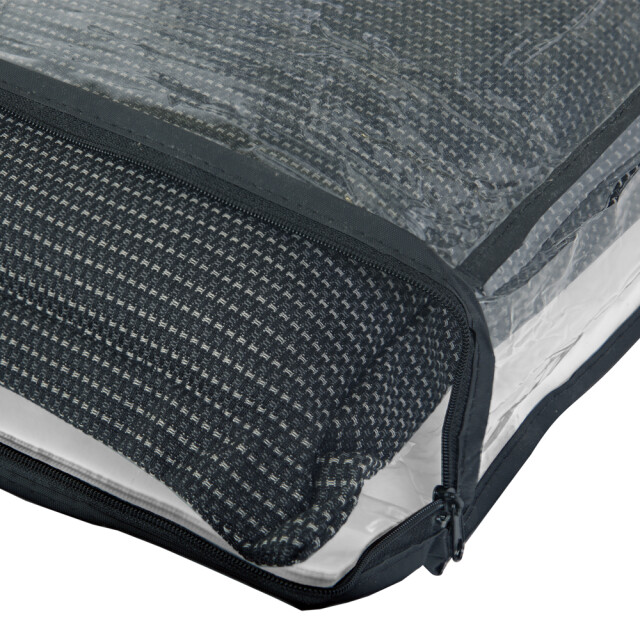 Kopu ® manchester black hoogwaardig bankkussen 120x50 cm - 3241561 large