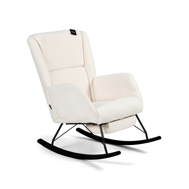 Aemely Schommelstoel relax teddy, zwarte poten 3241336 large