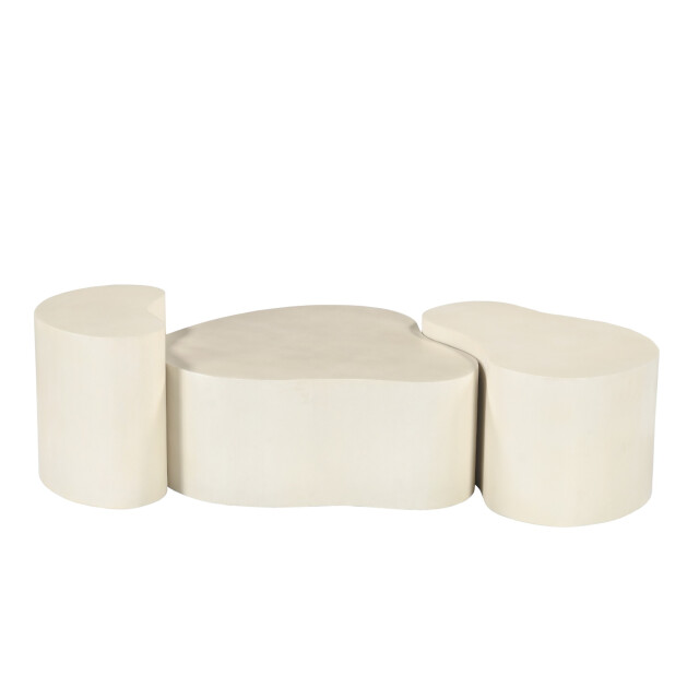 Brix D - salontafel organic sandy 50cm beton / mdf 2834847 large