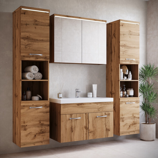 Badplaats Badkamermeubel set paso xl 80 x 40 cm - badmeubel met 3181363 large