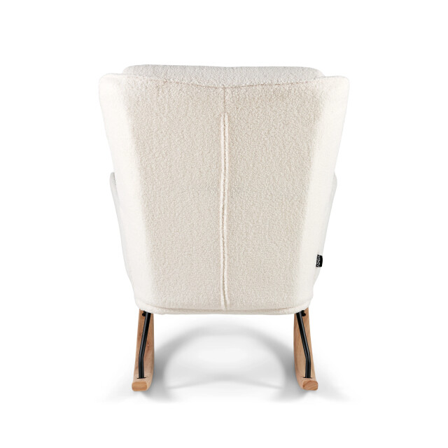 Aemely Schommelstoel relax teddy, zwarte poten 3241336 large