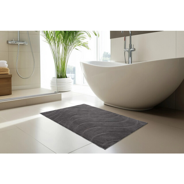 Muratap Lina luxe badmat – fluffy hotelkwaliteit – wasbaar & anti-slip – 100% 3241462 large
