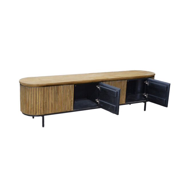 Livingfurn tv-meubel lausanne teakhout 210cm 2948626 large