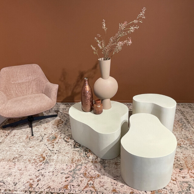 Brix D - salontafel organic sandy 50cm beton / mdf 2834847 large