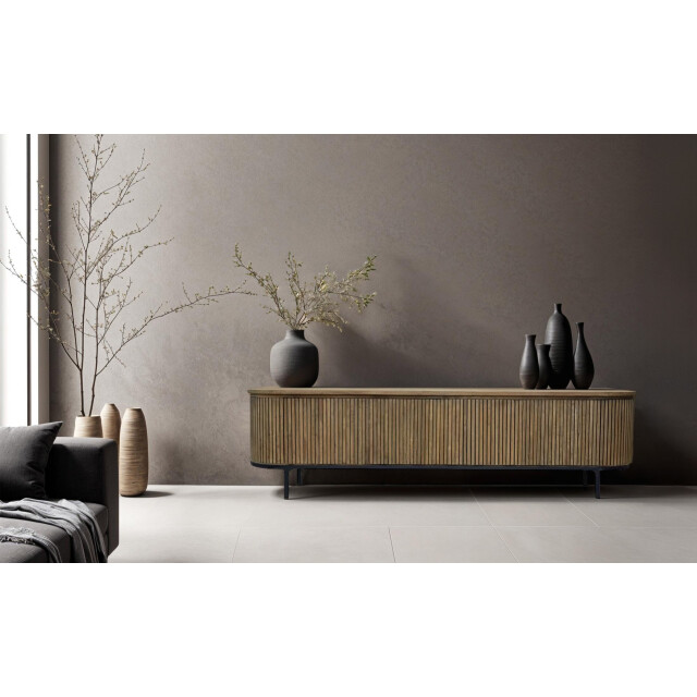 Livingfurn tv-meubel lausanne teakhout 210cm 2948626 large