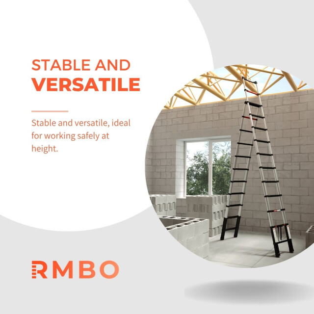 RMBO ® telescopische reformladder 3,8m 3200960 large