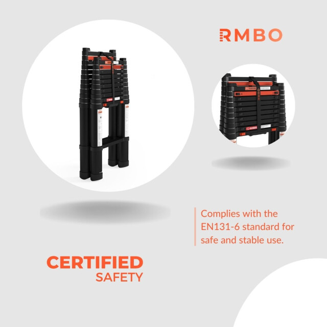 RMBO ® telescopische reformladder 3,8m 3200960 large