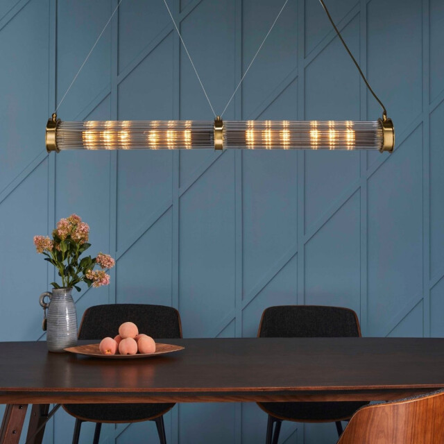 Signature Dubbele glazen metalen ophangbuis 2929733 large