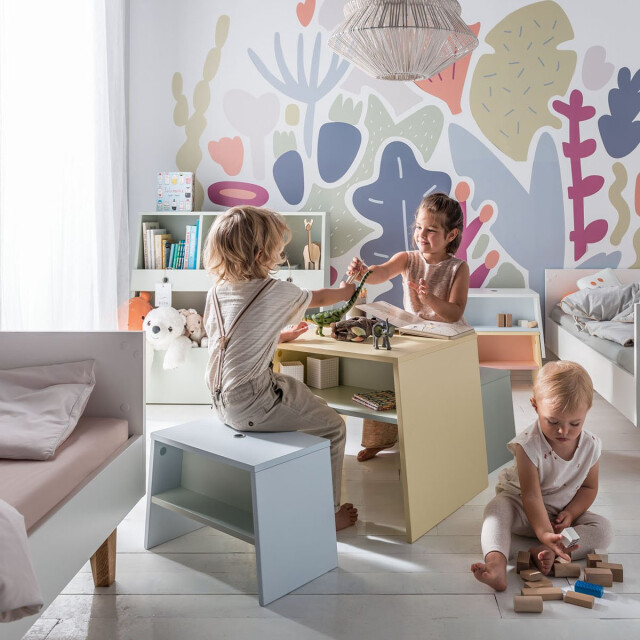 CaliCosy Kinderstoel stapelbaar met opbergruimte l46 cm 2936697 large
