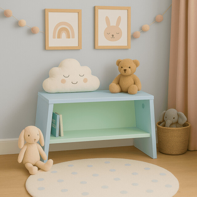 CaliCosy Kinderstoel stapelbaar met opbergruimte l46 cm 2936699 large