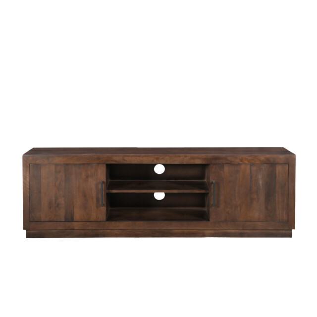 Livingfurn tv meubel jaxx brown 150cm mangohout 2658030 large