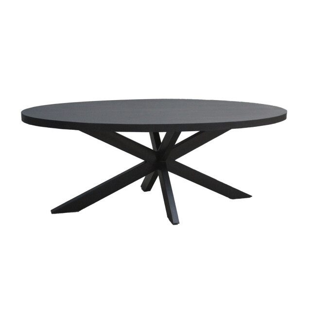 Livingfurn ovale eetkamertafel - mango hout 240 cm 2058992 large