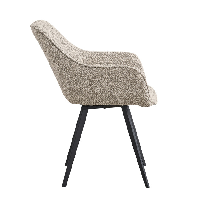 Livingfurn eetkamerstoel luca boucle 2 stuks 2657990 large