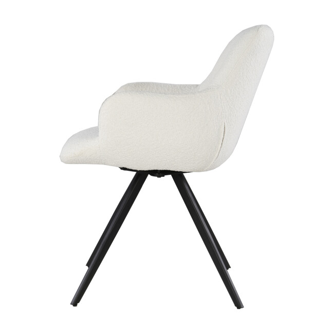 Livingfurn eetkamerstoel doreen boucle - 2 stuks 2658025 large
