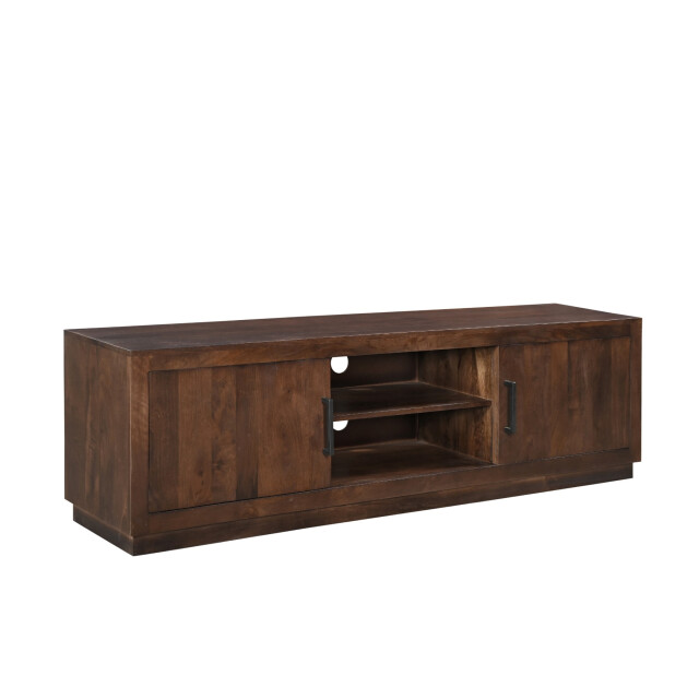 Livingfurn tv meubel jaxx brown 150cm mangohout 2658030 large