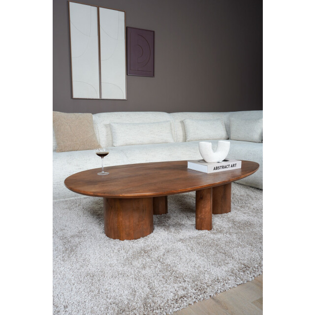 Home67 Salontafel amir 140 x 80 cm mangohout 3195839 large