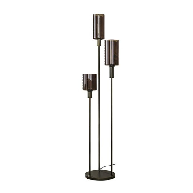Hoyz vloerlamp sepiora getrapt 3-lichts sienna brown 3222884 large