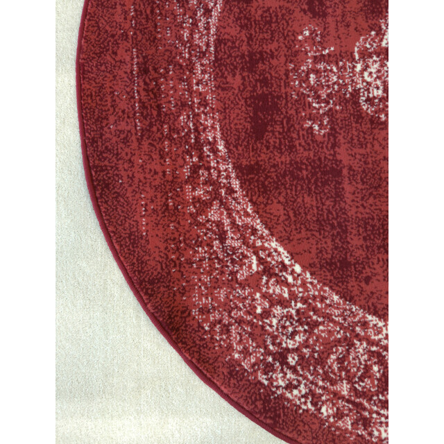 Muratap Istanbul vintage laagpolig vloerkleed rond retro tapijt - 160 cm 3240493 large