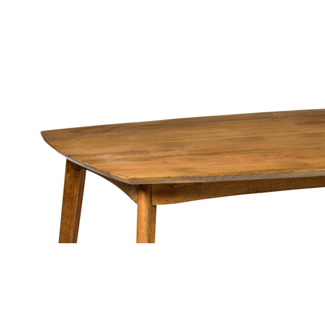 Livingfurn eetkamertafel elias 180cm klassieke eettafel mangohout - 2061616 large