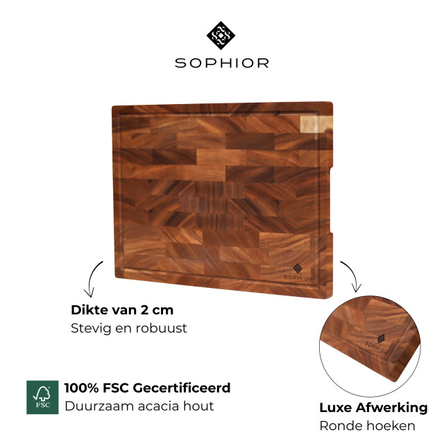 Sophior Snijplank van walnoot hout groot 3201958 large