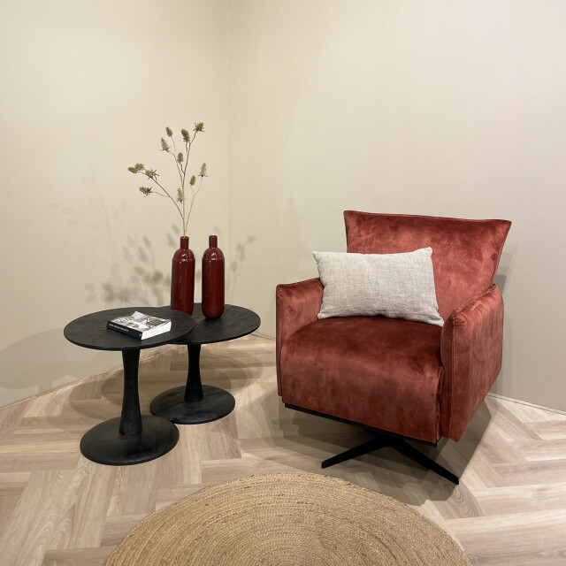 Brix salontafel vivian 50x50x45 mangohout 2061656 large