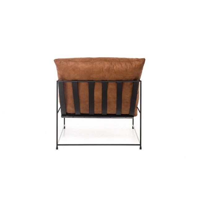 Aemely Fauteuil elton powdercoated pu leer 3065003 large